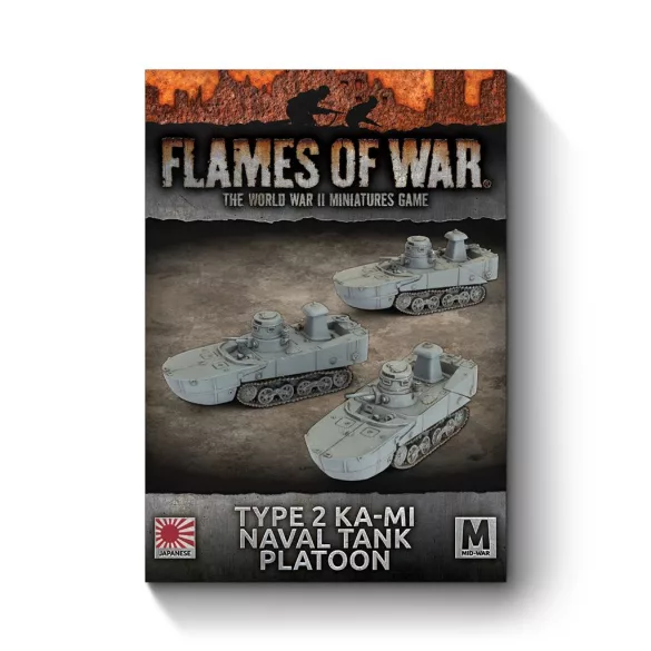 Type 2 Ka-Mi Naval Tank Platoon (x3) - EN-JBX15