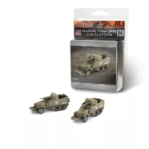 Marine 75mm SPM Self-propelled Gun Platoon (x2) - EN-US103
