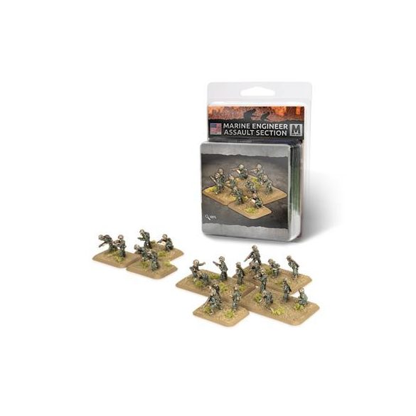 Marine Engineer Assault Section (x21 figures) - EN-US816