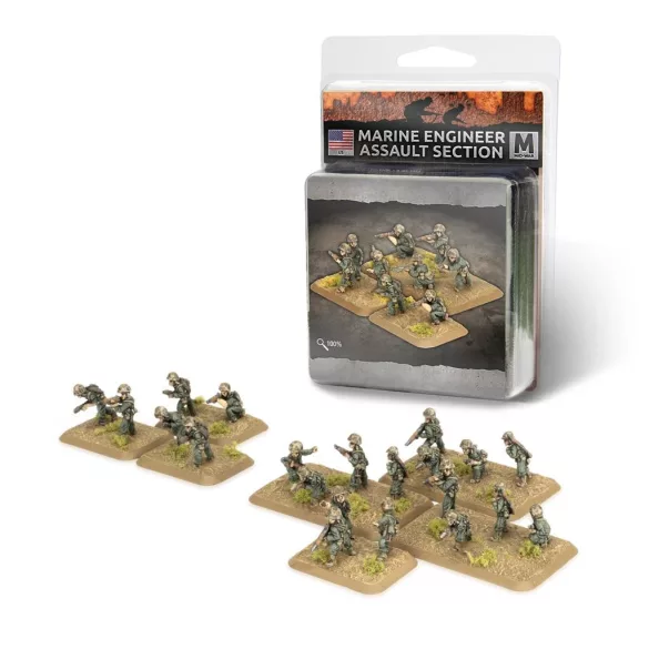 Marine Engineer Assault Section (x21 figures) - EN-US816