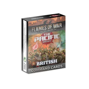 British, Australian & Indian MW Command Card Pack (x57 Cards) - Limited Edition - EN-FW258BC