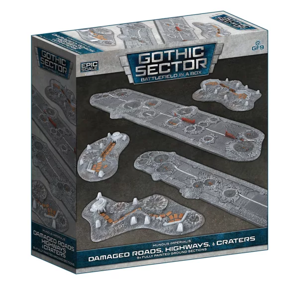 Mundus Imperialis - Highways, Roads and Craters (Damaged x9) - EN-BB689