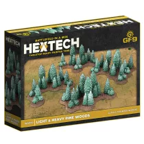 Winter Light & Heavy Woods (x4 new bases) - EN-HEXT34