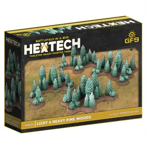 Winter Light & Heavy Woods (x4 new bases) - EN-HEXT34