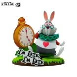Disney Alice Csodaországban Fehér Nyúl figura, 10 cm
