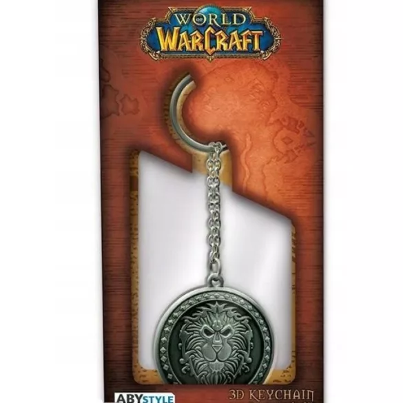 World of Warcraft - 3D Alliance kulcstartó