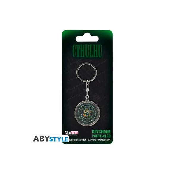 Cthulhu - Keychain Lenticular - Necronomicon-ABYKEY567