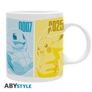 POKEMON - Mug - 320 ml - Pikachu & Kanto Starters - subli-ABYMUGA483