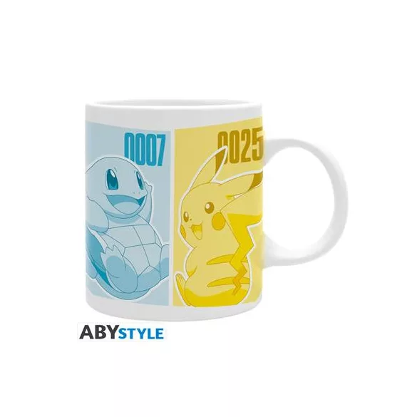 POKEMON - Mug - 320 ml - Pikachu & Kanto Starters - subli-ABYMUGA483