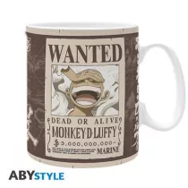 ONE PIECE - Mug - 460 ml - "Luffy Wanted" - subli - box-ABYMUGA581