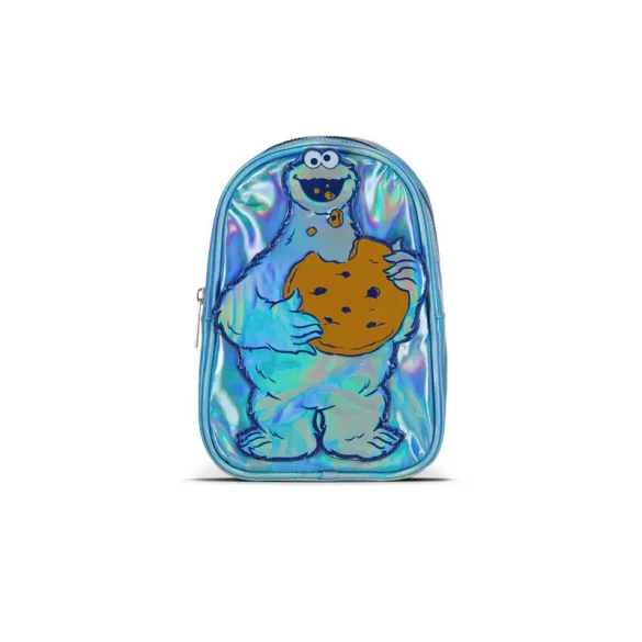 Sesame Street - Cookie Monster - Shiny Mini Backpack-MP341888SES