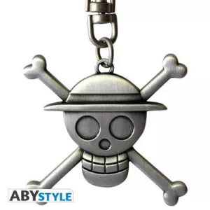 ONE PIECE - Keychain 3D Skull Luffy-ABYKEY153