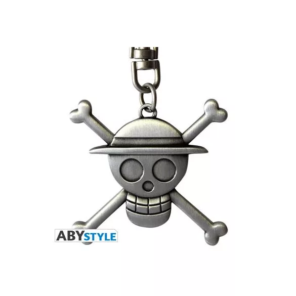 ONE PIECE - Keychain 3D Skull Luffy-ABYKEY153