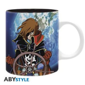 CAPTAIN HARLOCK - Mug - 320 ml - Harlock & ship - subli - box-ABYMUGA342