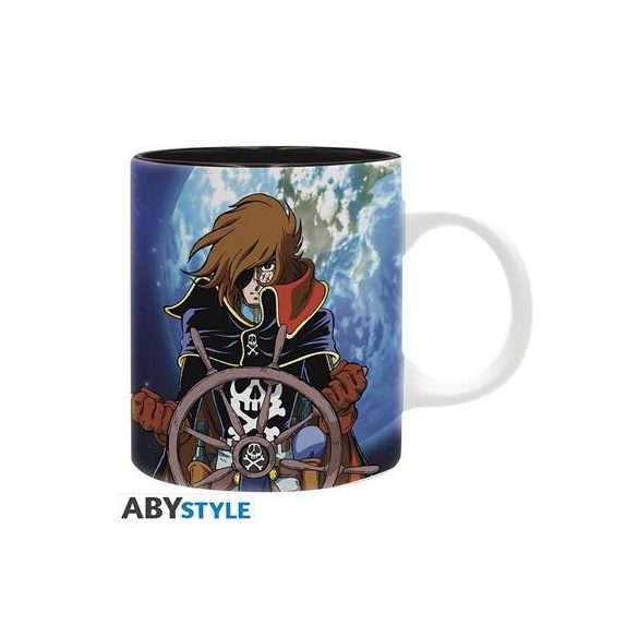 CAPTAIN HARLOCK - Mug - 320 ml - Harlock & ship - subli - box-ABYMUGA342