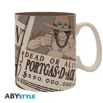 ONE PIECE - Mug - 460ml - Wanted Ace - cardboard box-ABYMUGA455