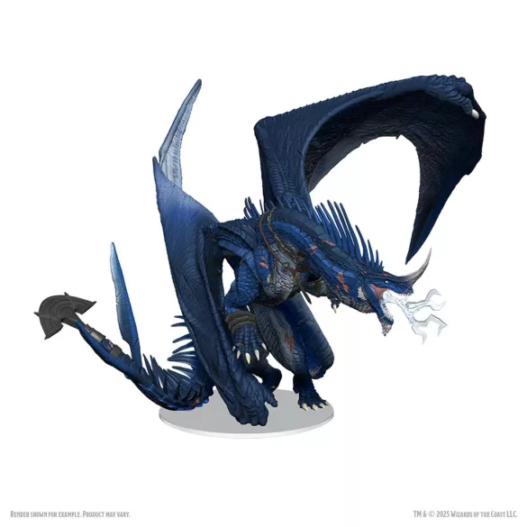 D&D Icons of the Realms: Anthradusk, Ancient Blue Dragon - EN-WZK96382