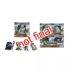 Minecraft Movie Figures 2,5", Welle 5 Display (12)-9385138300W05