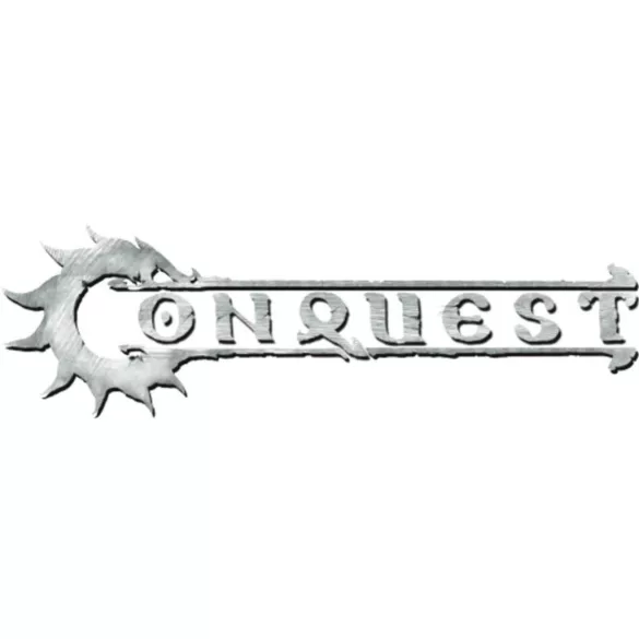 Conquest - Nords Logo on Blue Marbled Dice with White Pips - 24 per pack-PBW6572