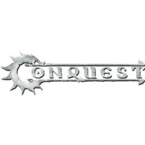 Conquest - Old Dominion Logo on Brown Marbled Dice with Turquoise Pips - 24 per pack-PBW6574