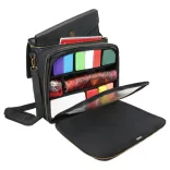 ENHANCE MTG Bag Fits Deck Boxes with Card Defender Screen, Customizable Interior-ENTTCFK100BKEW