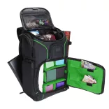 USA Gear Magic the Gathering Backpack with Customizable Interior (Green)-GRSLS17608GNEW