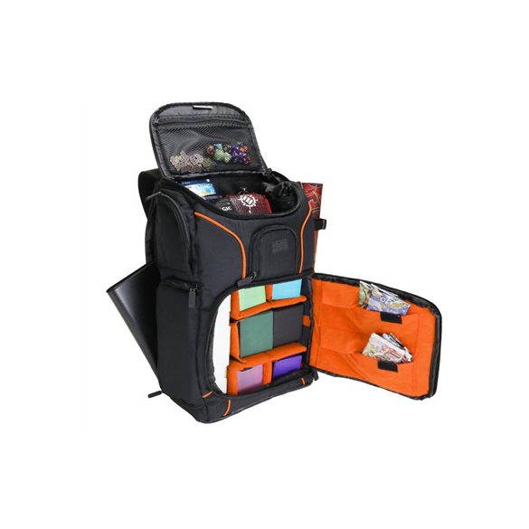 USA Gear Magic the Gathering Backpack with Customizable Interior (Orange)-GRSLS17608OGEW