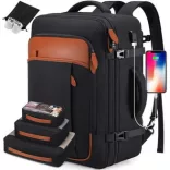 USA Gear Magic the Gathering Backpack with Customizable Interior (Orange)-GRSLS17608OGEW