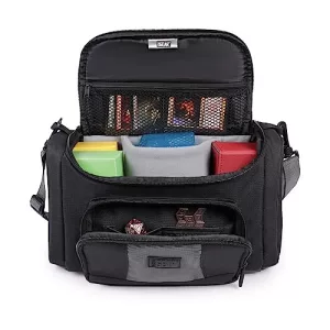 USA Gear Magic the Gathering Backpack with Customizable Interior (Red)-GRSLS17608RDEW