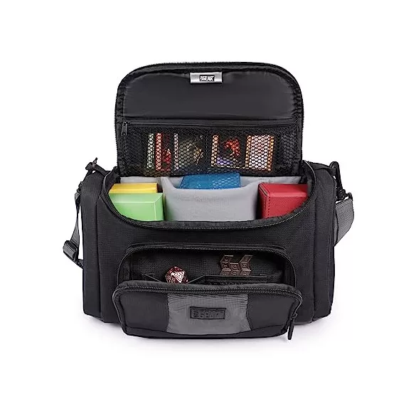 USA Gear Magic the Gathering Backpack with Customizable Interior (Red)-GRSLS17608RDEW
