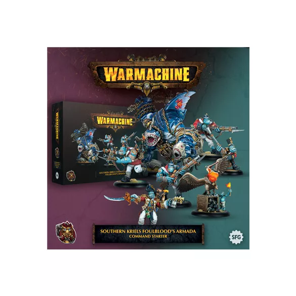 Warmachine: Foulblood'S Armada Command Starter - EN-SFIK-SKR328