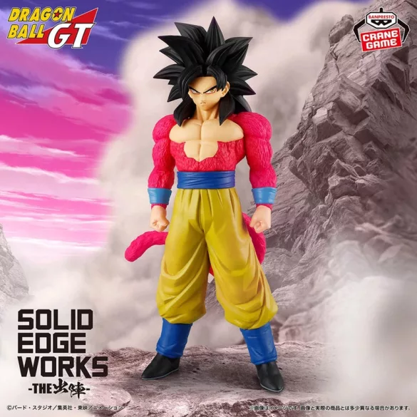 Dragon Ball GT Banpresto Solid Edge Works figura – Super Saiyan 4 Son Goku