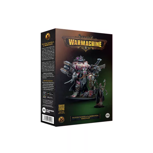 Warmachine: Exulon Nostilla & The Aberration Mercenary - EN-SFIK-MER320