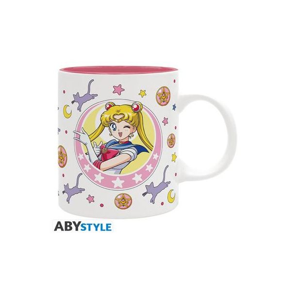 SAILOR MOON - Mug - 320 ml - Sailor Moon & Luna patch - subli-box-ABYMUGA674