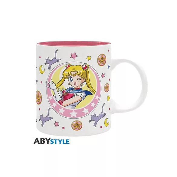 SAILOR MOON - Mug - 320 ml - Sailor Moon & Luna patch - subli-box-ABYMUGA674