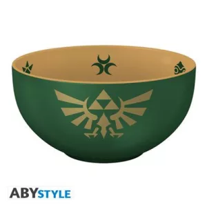 THE LEGEND OF ZELDA - Bowl - 600 ml -"Hylian Crest"-Cardboard box-ABYBOL064