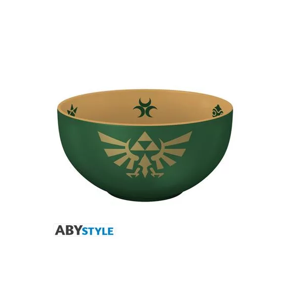 THE LEGEND OF ZELDA - Bowl - 600 ml -"Hylian Crest"-Cardboard box-ABYBOL064