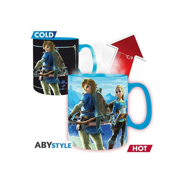 THE LEGEND OFZELDA - Mug Heat Change - 460ml -Breath theWild-ABYMUGA648