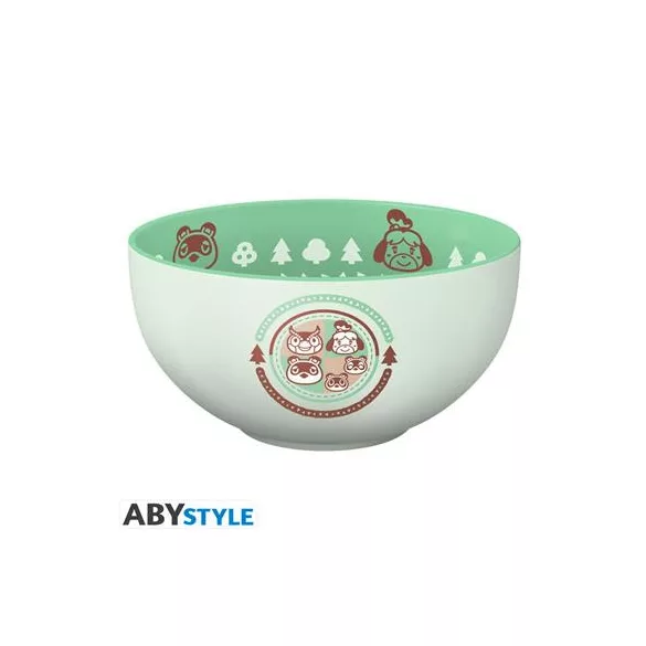 ANIMAL CROSSING - Bowl - 600 ml - "Characters" - Cardboard box-ABYBOL065