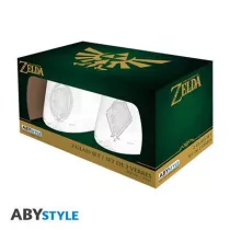 THE LEGEND OF ZELDA - 2 Glass Set - Zelda & Link-ABYVER309