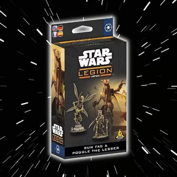 Star Wars: Legion - Sun Fac and Poggle the Lesser minik - EN/DE/SP/FR