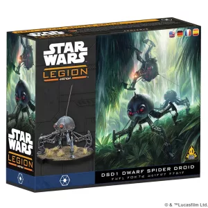 Star Wars: Legion – Dwarf Spider Droid miniatűra (EN/DE/SP/FR)
