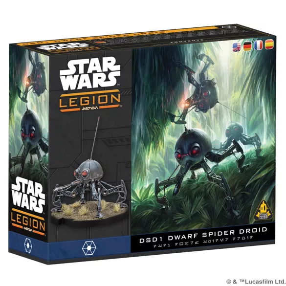 Star Wars: Legion - Dwarf Spider Droid- EN/DE/SP/FR-SWQ61