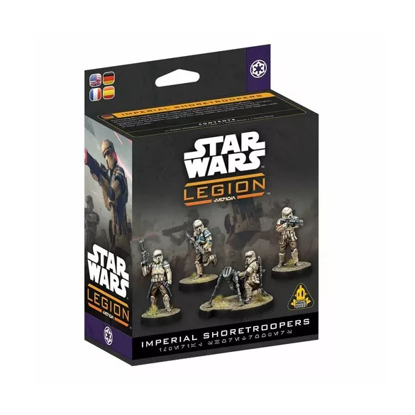 Star Wars: Legion - Imperial Shoretroopers miniatűra kiegészítő - EN/DE/SP/FR
