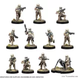 Star Wars: Legion - Imperial Shoretroopers miniatűra kiegészítő - EN/DE/SP/FR