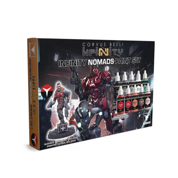 Infinity: Nomads Paint Set Alguacil Paramedic Exclusive - EN-281546-1175