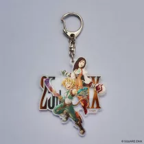 FINAL FANTASY IX 25th Anniversary Acrylic Keychain - Zidane & Garnet-XFF09ZZZ40