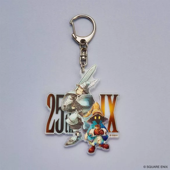 FINAL FANTASY IX 25th Anniversary Acrylic Keychain - Vivi & Steiner-XFF09ZZZ41