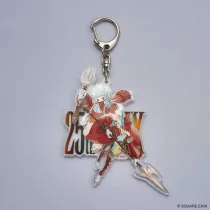 FINAL FANTASY IX 25th Anniversary Acrylic Keychain - Quina & Freija-XFF09ZZZ43