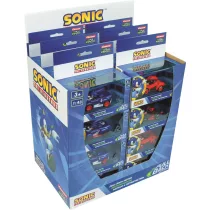 Carrera Sonic the Hedgehog Pull&Speed jármű display - 24 db, 1:43